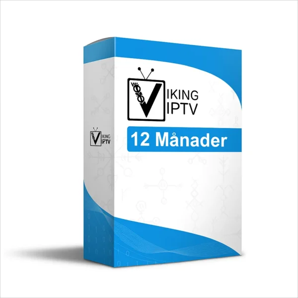 12 Månader IPTV Med VIKING IPTV